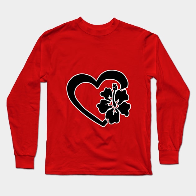 Hawaii Love Long Sleeve T-Shirt by davidfeci